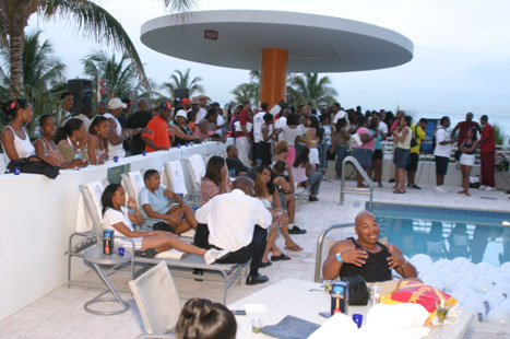 Martell's Mixer Poolside at the Royal Palm Hotel