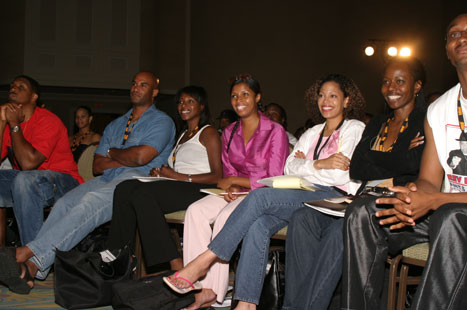 ABFF Audience Enjoying a Panel Discussion