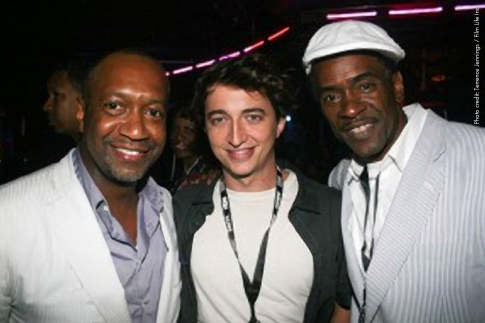 ABFF Founder Jeff Friday with Beasts of the Southern Wild Director, Benh Zeitlin and Actor, Dwight Henry