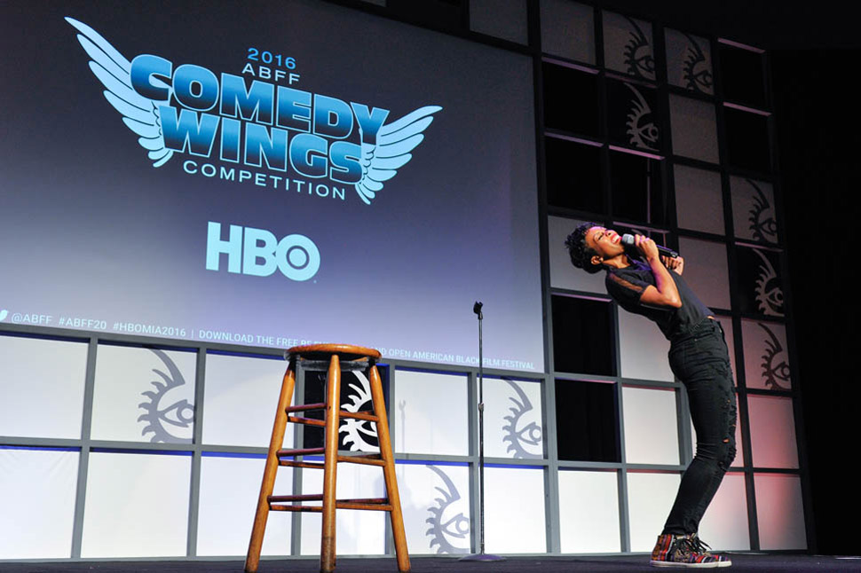 Comedy Wings Winner Daphnique Springs