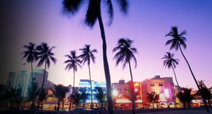 South Beach at night