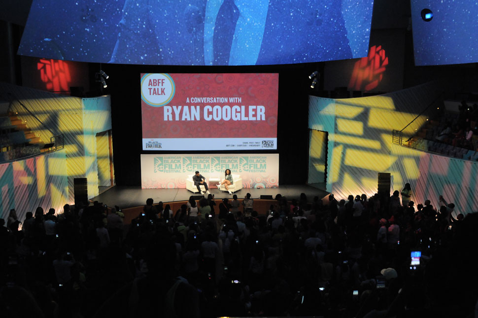 Ryan Coogler returned to ABFF for an exclusive conversation with Nischelle Turner, Sponsored by Marvel
