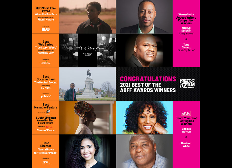 American Black Film Festival Culminates 25th Anniversary with  Best of the ABFF Awards - A Celebration of Festival Winners