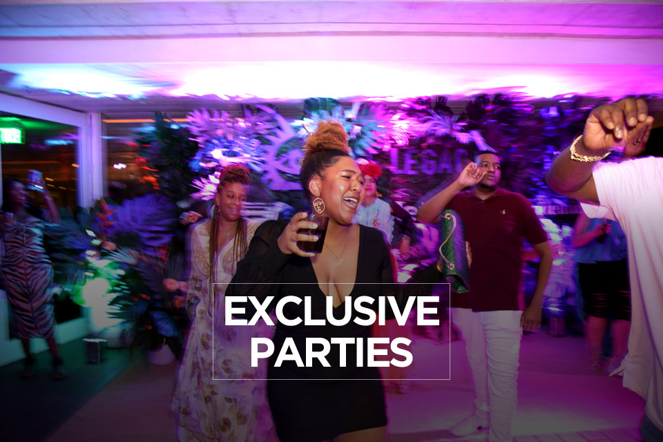 EXCLUSIVE PARTIES