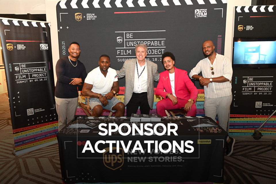 SPONSOR ACTIVATIONS