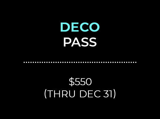 DECO PASS $550 (THRU DEC 31)