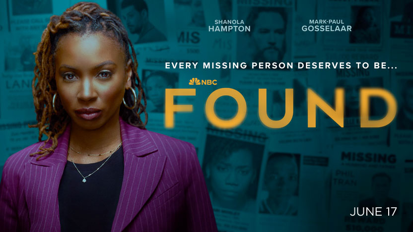 Shanola Hampton, Mark-Paul Gosselaar, Every Missing Person Deserves to be...FOUND - NBC - June 17