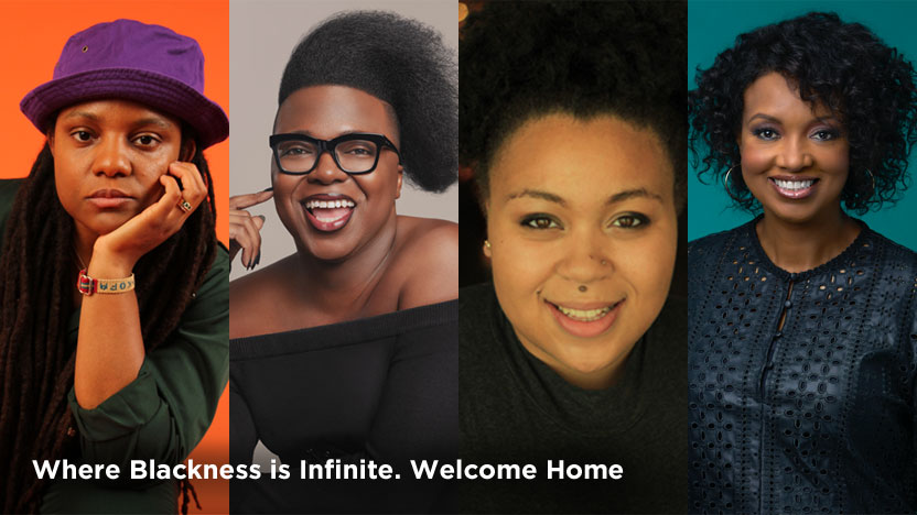 Where Blackness is Infinite. Welcome Home