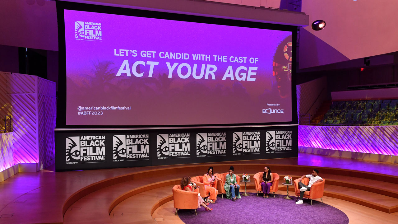ABFF 2023 - Let’s Get Candid with the Cast of Act Your Age Panel
