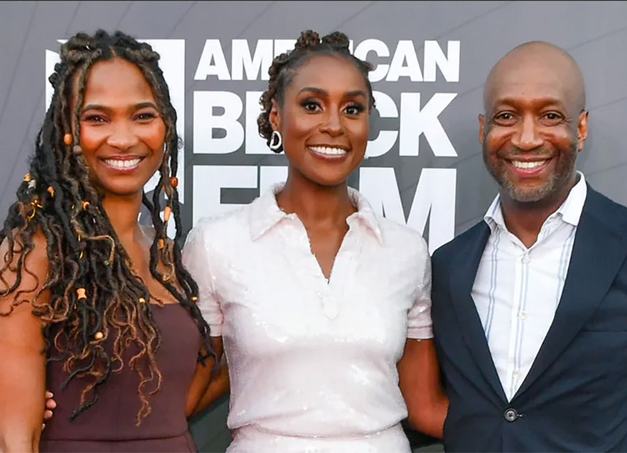 left to right: Nicole Friday, Issa Rae, Jeff Friday