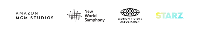 Amazon MGM Studios, New World Symphony, Motion Picture Association, STARZ