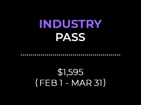 INDUSTRY PASS $1,595 (FEB 1 - MAR 31)