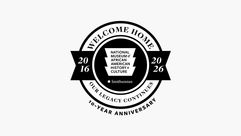 NMAAHC 10 Year Anniversary logo