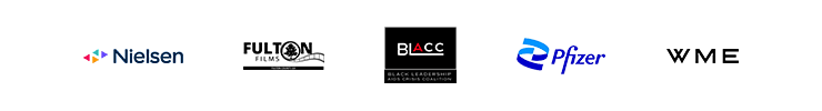 Nielsen, Fulton Films GA, BLACC, Pfizer, WME