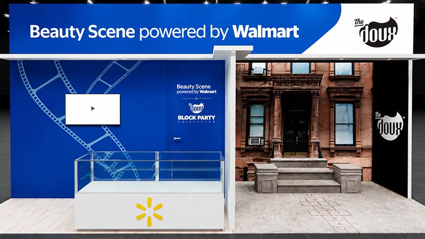 Walmart booth render