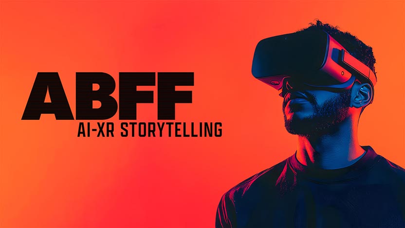 image of a man wearing VR goggles