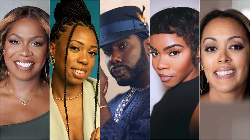 Panelists: Shar Jossell (moderator), Brandi Denise, Nicco Annan, Kharmony Fortune, Bithiah Lafontant